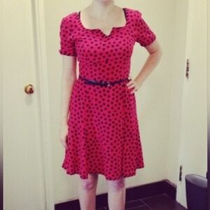 Vintage Bill Blass Polka Dot Dress